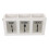 2St Witte Bestekorganizer Met 3 Compartimenten 2