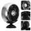 2Pièces Ventilateurs De Portables Pour Été Couleur Argent 11