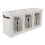 2St Witte Bestekorganizer Met 3 Compartimenten 3