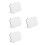4Stk Weiße Sublimationsplatten Mdf Robust Für DIY Bilderrahmen 6