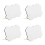 4Stk Weiße Sublimationsplatten Mdf Robust Für DIY Bilderrahmen 10