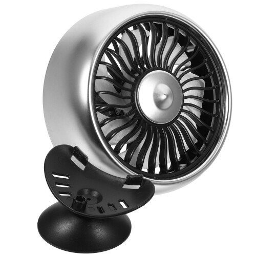 2Pièces Ventilateurs De Portables Pour Été Couleur Argent 2