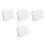 4Stk Weiße Sublimationsplatten Mdf Robust Für DIY Bilderrahmen 7