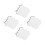 4Stk Weiße Sublimationsplatten Mdf Robust Für DIY Bilderrahmen 5