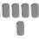 5Stk Kabel Organizer Multifunktional Grau Eva 6