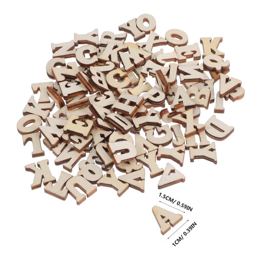 800Stk Holzscheiben Für Basteln, Holzmaterial, DIY 1