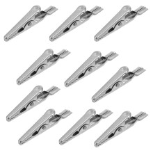 20Ud Clips Para Pruebas Rápidas De Acero Inoxidable Plata Duraderos