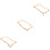 3Pièces Cadres Bois Pour Ruche Beige, Support Robuste Pour Apiculteurs 7