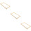 3Pièces Cadres Bois Pour Ruche Beige, Support Robuste Pour Apiculteurs 11