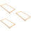 3Pièces Cadres Bois Pour Ruche Beige, Support Robuste Pour Apiculteurs 9