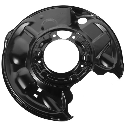 2Pièces Protections Splash De Arrière En Aluminium Noir 1