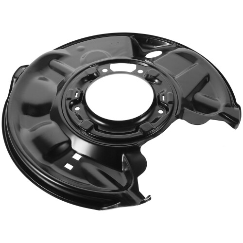2Pièces Protections Splash De Arrière En Aluminium Noir 2