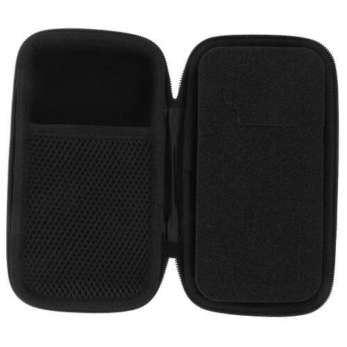 3Pièces Étui Microphone Noir Tissu Pour Voyage 2