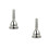 2Pièces Embouchure Trombone Remplacement Durable En Cuivre Argenté 9