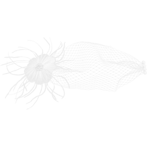 3Ud Clip De Pelo Fascinator Con Plumaje Para Mujer En Eventos 1
