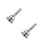 2Pièces Embouchure Trombone Remplacement Durable En Cuivre Argenté 4