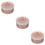 3Pièces Cire Et Beige Faux Cicatrices 10