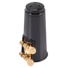 2Ensembles Clips De Bec Saxophone Réglables Matériau Premium Noir