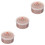 3Pièces Cire Et Beige Faux Cicatrices 6