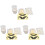 3Pièces Perles De Cire Blanche Kit D'épilation Douce Pour Poils De Nez 2