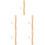 5Sets Wooden Handle Durable Beige Handle for Repair and Use 8