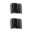 40Pcs Durable Stainless Steel Craft Stamping Tools Black DIY 8