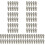 100Pièces Médaille À Suspendre Collier Argent Durable 11
