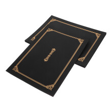 25Pièces Porte-Diplômes Noir Protection Et Élégante