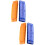 4Pcs 10 Hole Plastic Harmonica for Kids Beginners Music Toy 7