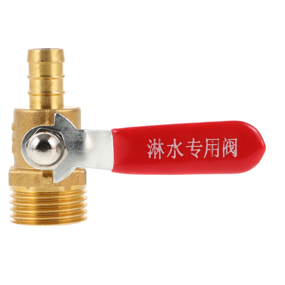 2Pcs Golden Water Shut Off Valves Leakproof Copper Valves For Home 3592537643500
