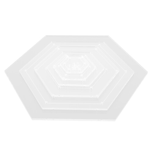 30Pcs Acrylic Quilting Templates for DIY Patchwork and Sewing Crafting