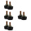 4Pairs Durable Iron Car Hood Bumper Stop Adjustable Engine Bonnet Pins 9