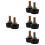 4Pairs Durable Iron Car Hood Bumper Stop Adjustable Engine Bonnet Pins 8