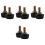 4Pairs Durable Iron Car Hood Bumper Stop Adjustable Engine Bonnet Pins 5