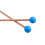 1Pair Sky-Blue Percussion Drumstick Wood Handle for Music Instruments 3