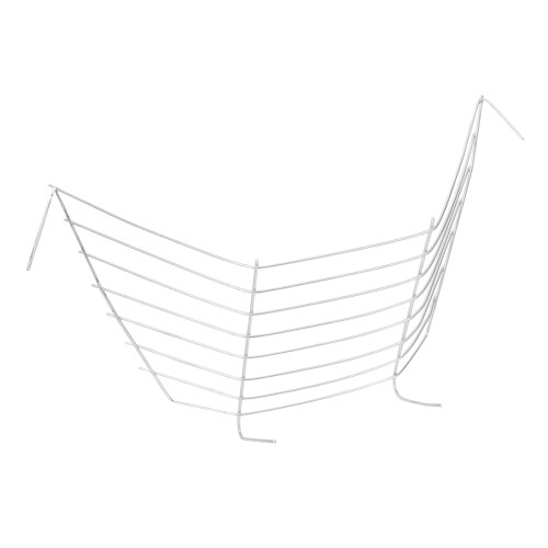 3Pcs Iron Hay Holder for Rabbits White Hanging Cage Feeder 1