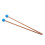 1Pair Sky-Blue Percussion Drumstick Wood Handle for Music Instruments 5