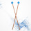1Pair Sky-Blue Percussion Drumstick Wood Handle for Music Instruments 8