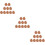 30Pcs Brown Fake Almonds Props Plastic Simulation Nuts for Crafting 11