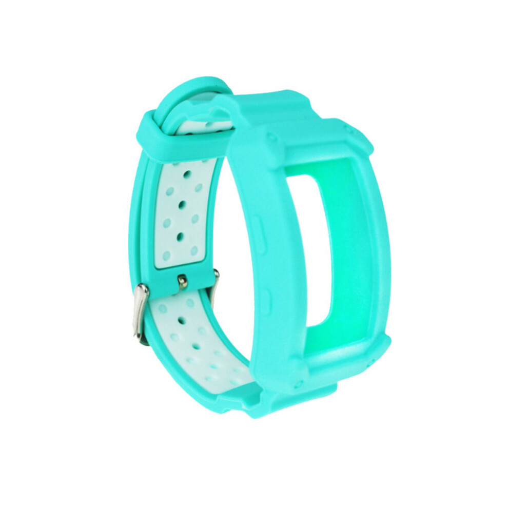 3Pcs Replacement Silicone Watchband Light Adjustable Wrist Strap Green 3592292115700