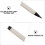 6Pcs White Brush for Writing Refillable Calligraphy Brush for Artists 8