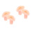 2Pcs Silicone Right and Left Ear Model Pair Soft Jewelry Display Tool 6