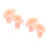 2Pcs Silicone Right and Left Ear Model Pair Soft Jewelry Display Tool 8