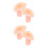 2Pcs Silicone Right and Left Ear Model Pair Soft Jewelry Display Tool 9