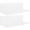10Pcs Acrylic Floating Shelf Wall Mount Cosmetics Storage Display Rack 2