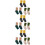 9Paia Calze Antiscivolo Cotone Calde Set Completo 9