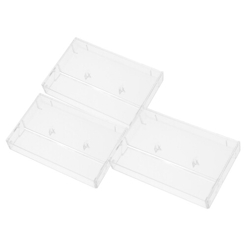 15Pcs Compact Clear Plastic Cassette Tape Cases Portable Storage Boxes 2
