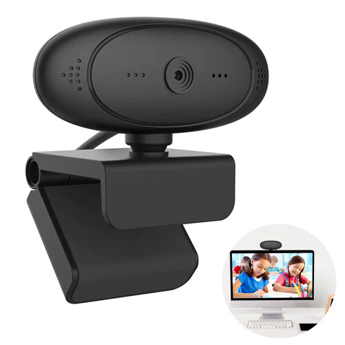 Webcam ροής, περιστροφή 360 μοιρών και αυτόματη εστίαση, βίντεο υψηλής ευκρίνειας, για