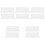 10Pcs Acrylic Floating Shelf Wall Mount Cosmetics Storage Display Rack 5