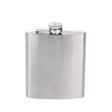 Engravable Flask for Special Occasions, Portable Leak Proof Titanium Alloy Flask for Outdoor Activities (220 Ml)